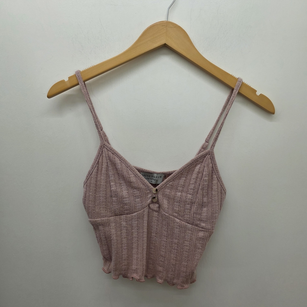 Dress Forum Blush Knit Camisole